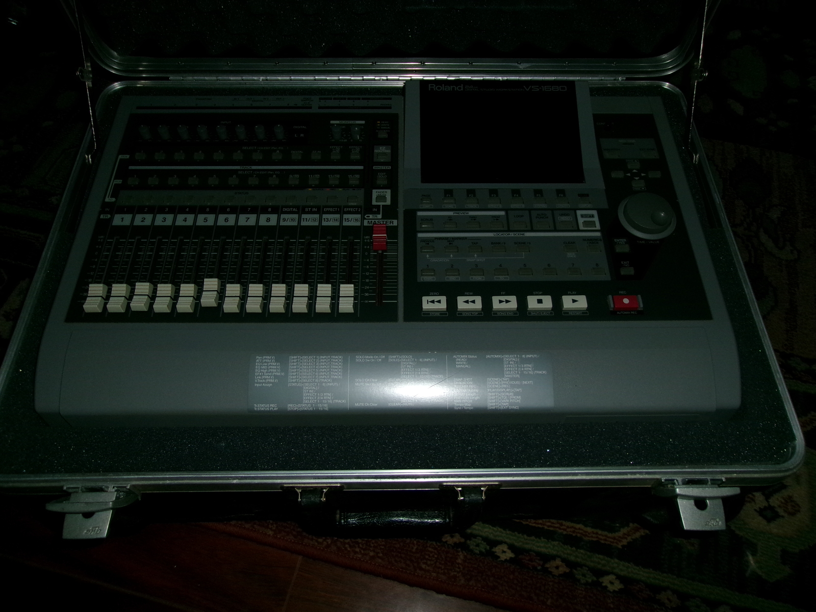 Hip Hop Studio Setup by awwim featuring Roland VS-1680 Digital Studio Workstation