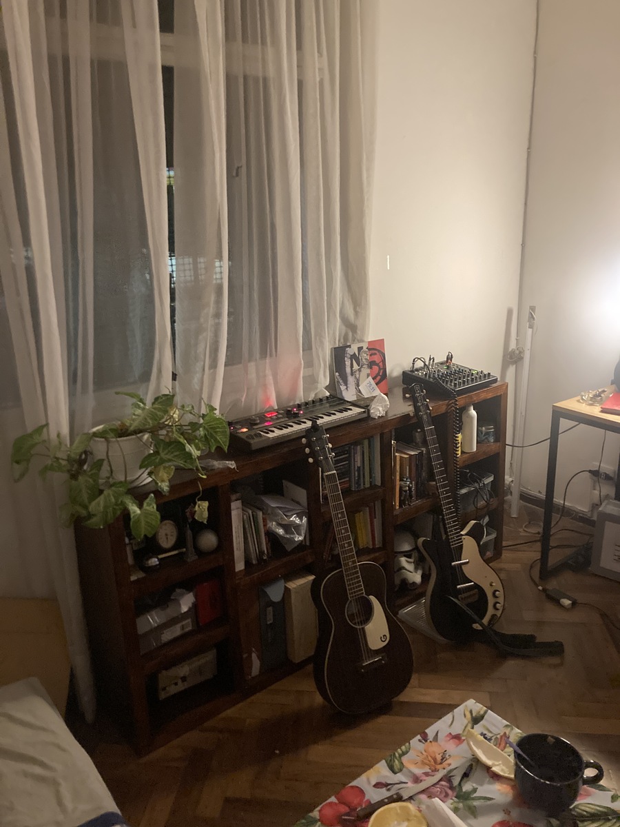 Music Gear Setup by mauri_garat featuring Danelectro 59 DC, Gretsch G9500 Jim Dandy, and Korg MicroKORG and 1 more piece of gear