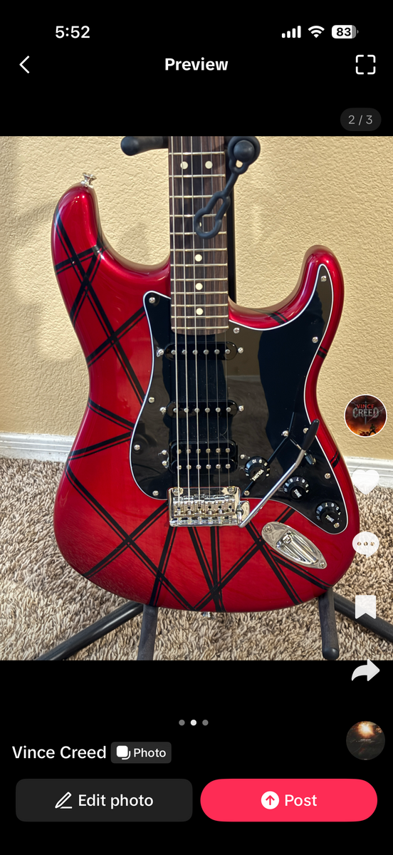 Music Gear Setup by vincecreed featuring Fender 2023 Limited Edition Player Stratocaster
