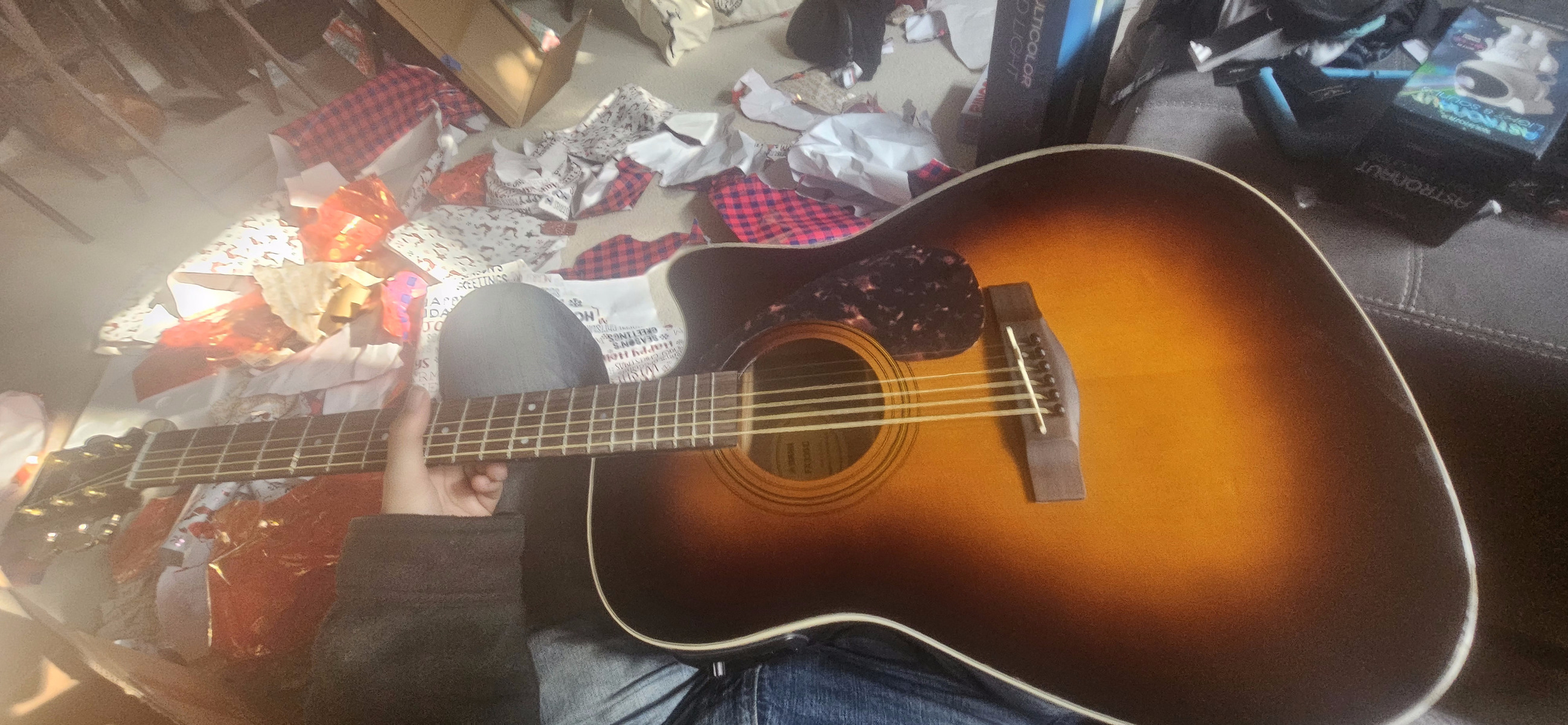 Music Gear Setup by thatoneguitarbro featuring Yamaha FX335C Dreadnought Acoustic-Electric Guitar