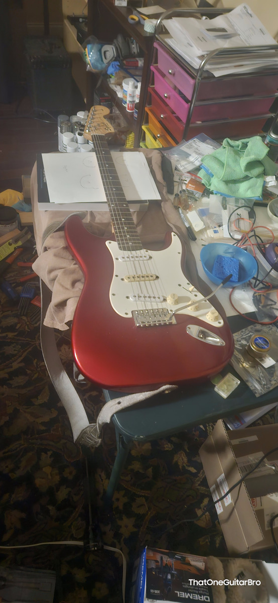 Music Gear Setup by thatoneguitarbro featuring Squier Stratocaster