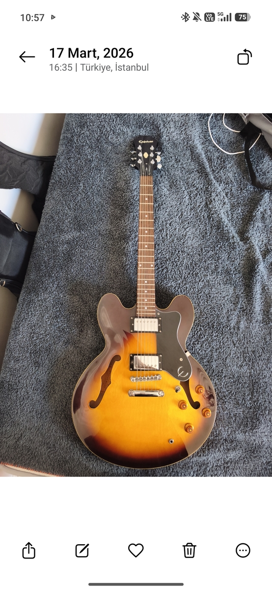 Country Music Gear Setup by metehan_cinar featuring Epiphone Dot