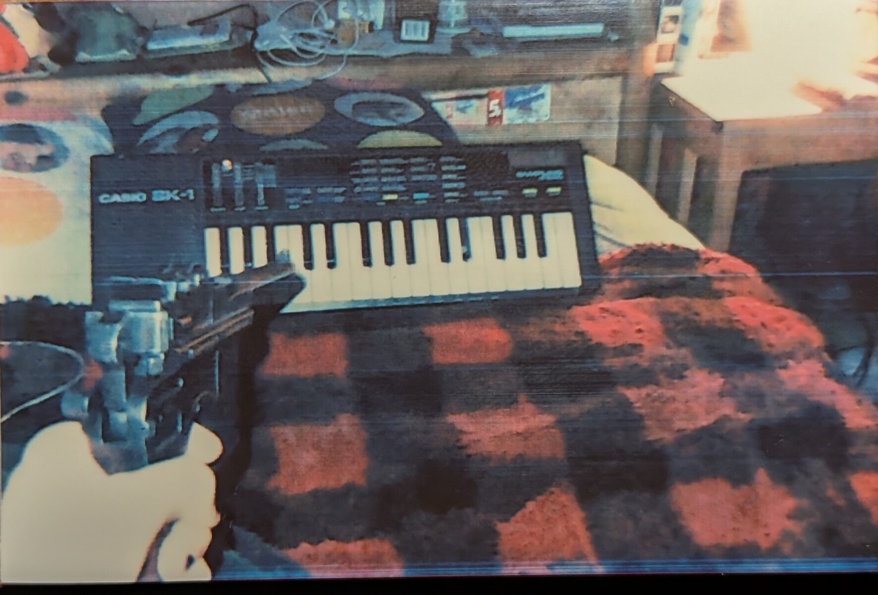Music Gear Setup by oneball featuring Casio SK-1