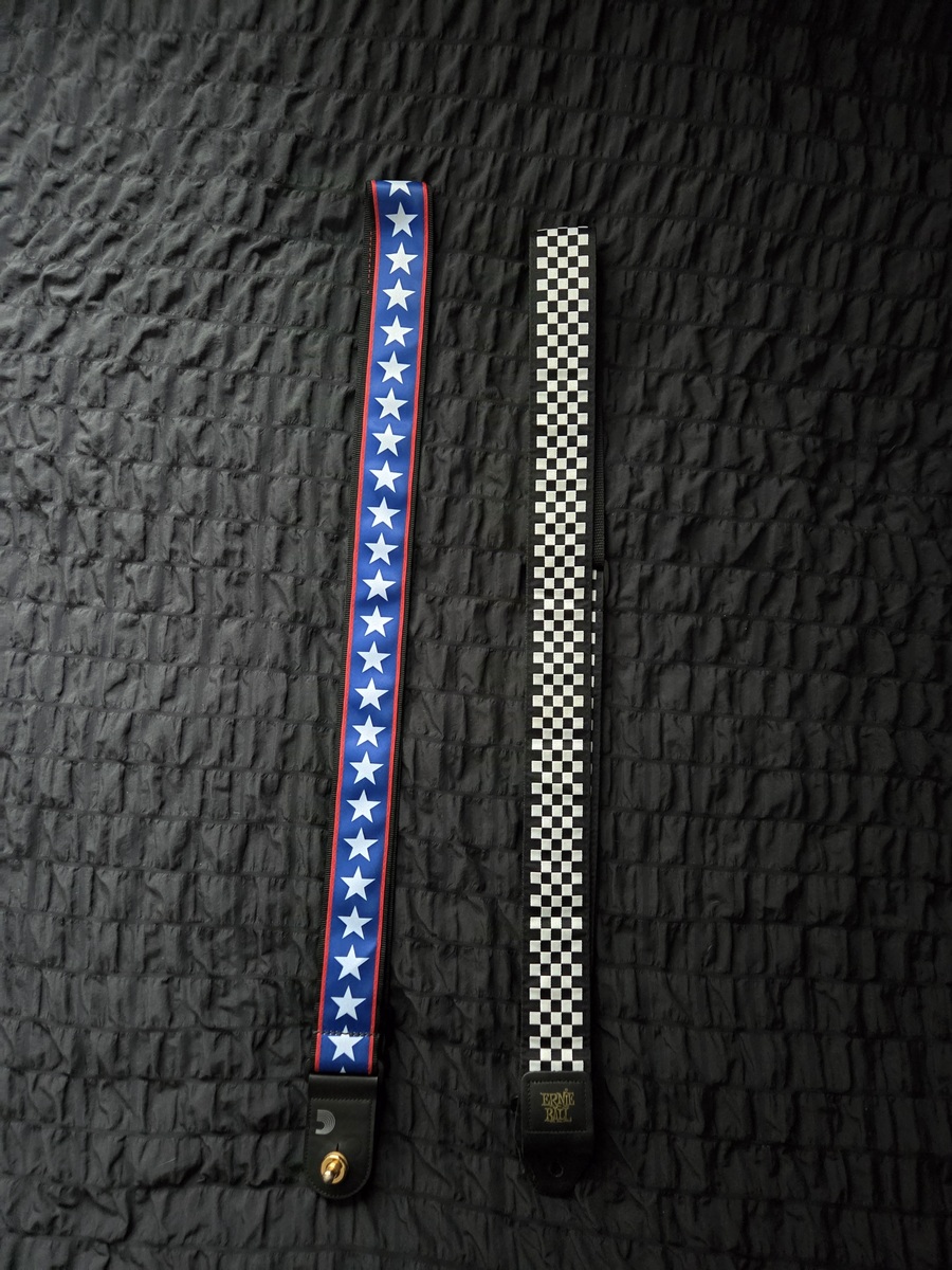 D'Addario Music Gear Setup by maskedpunk featuring D'Addario Planet Waves Guitar Strap and Ernie Ball Guitar Strap - Checkered