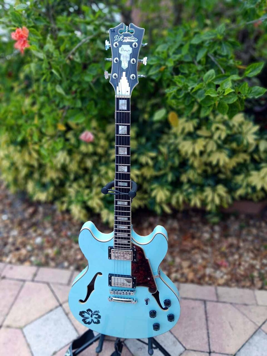 Music Gear Setup by jeremy_crockett featuring D'Angelico Premier DC
