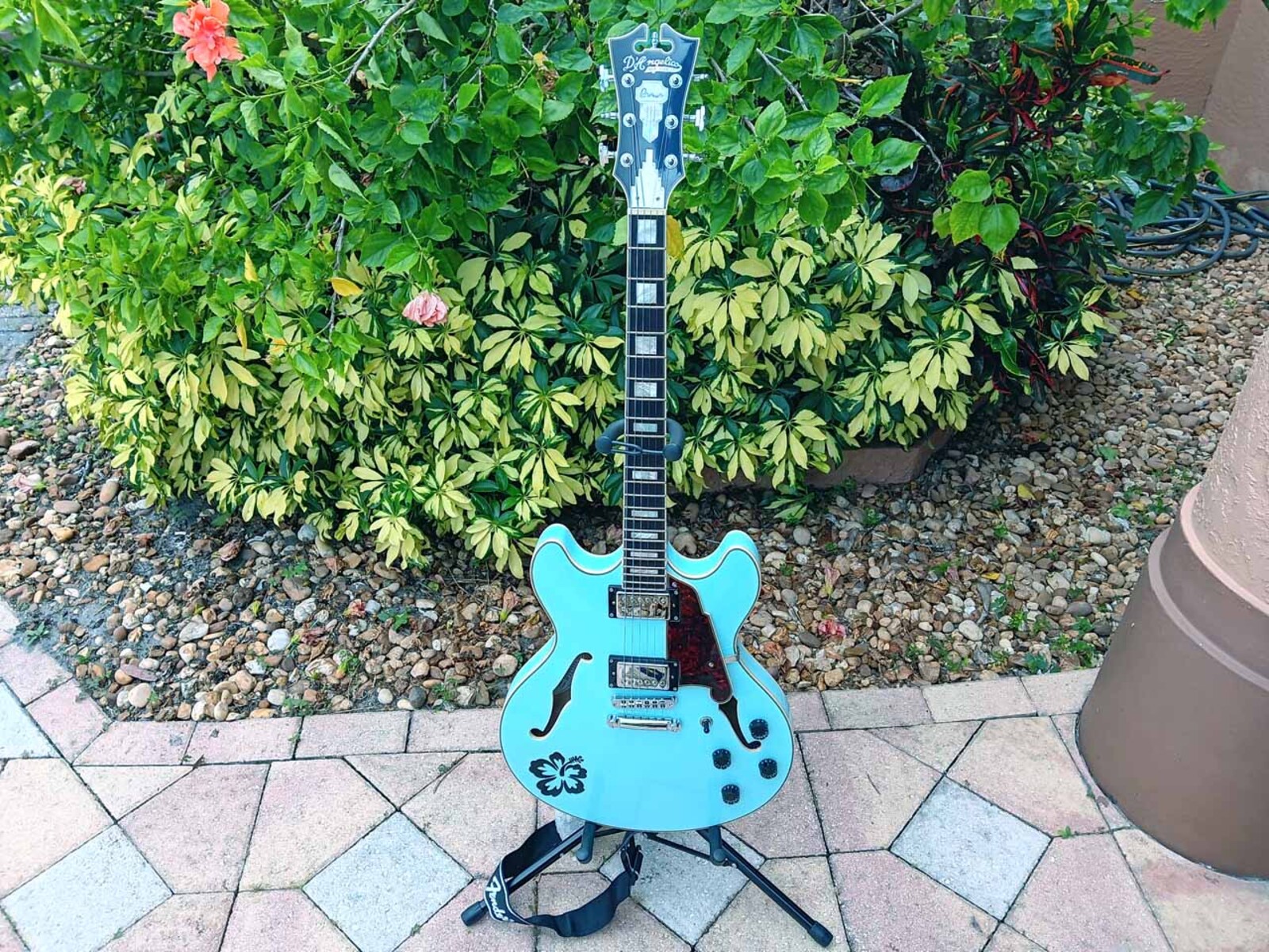 Music Gear Setup by jeremy_crockett featuring D'Angelico Premier DC