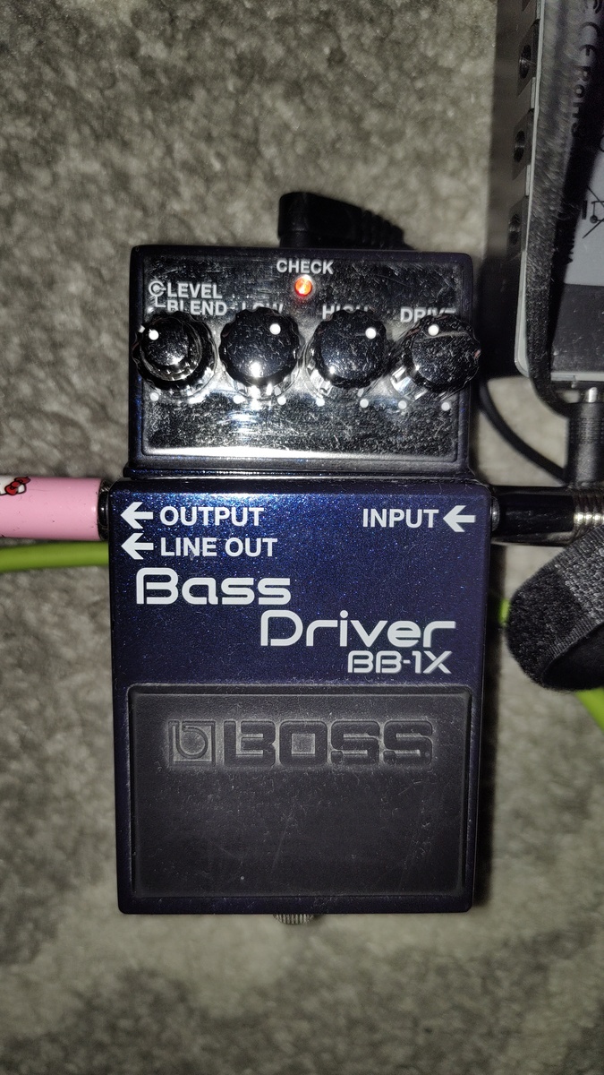 Pedalboard by igor_blaszczyk featuring Boss BB-1X Bass Driver preamplifier