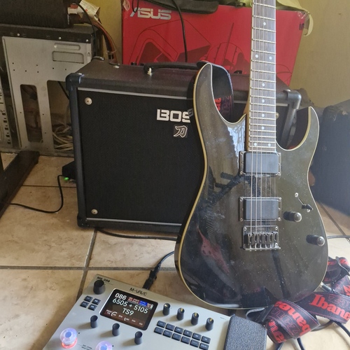 Photo of Ibanez RG2EX1 and more gear in a guitar
