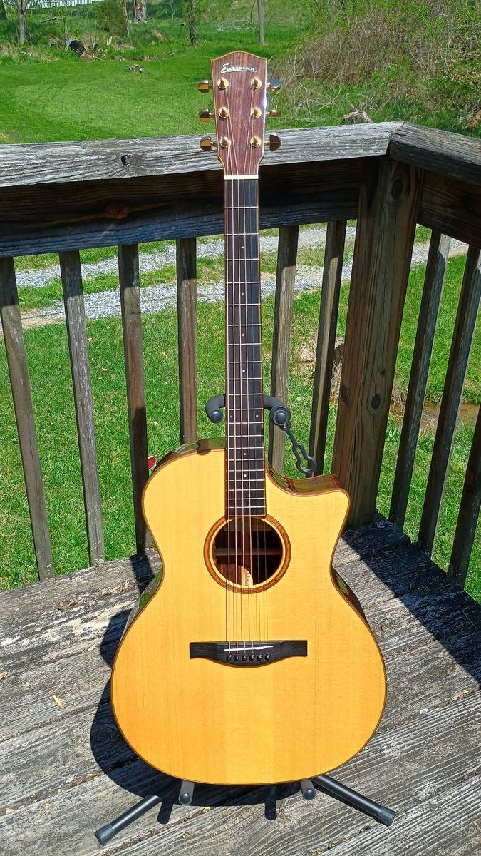 Music Gear Setup by acoustic777 featuring Eastman AC722CE