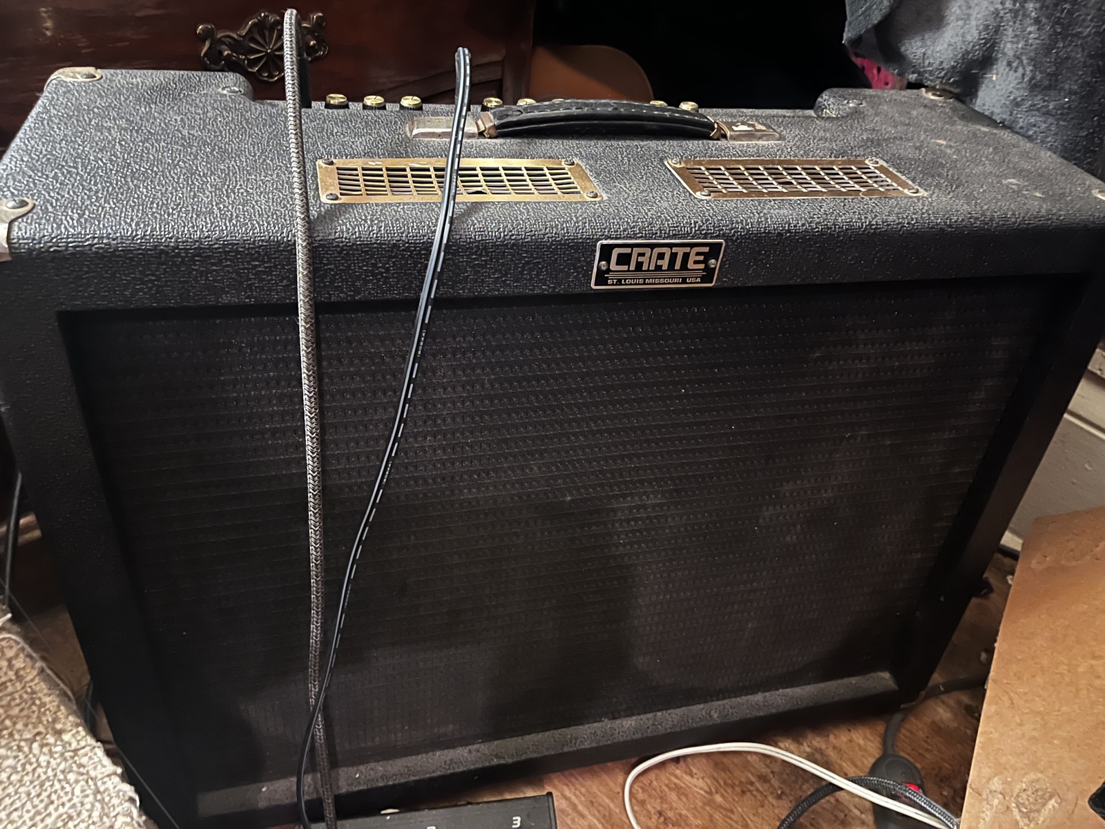 Amp Rig by strangebrew68_77 featuring Crate Vintage Club 50