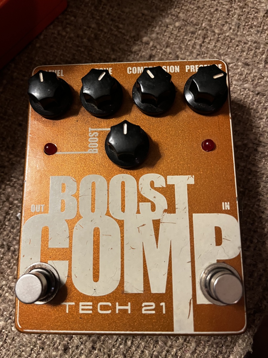 Pedalboard by strangebrew68_77 featuring Tech 21 Boost Comp