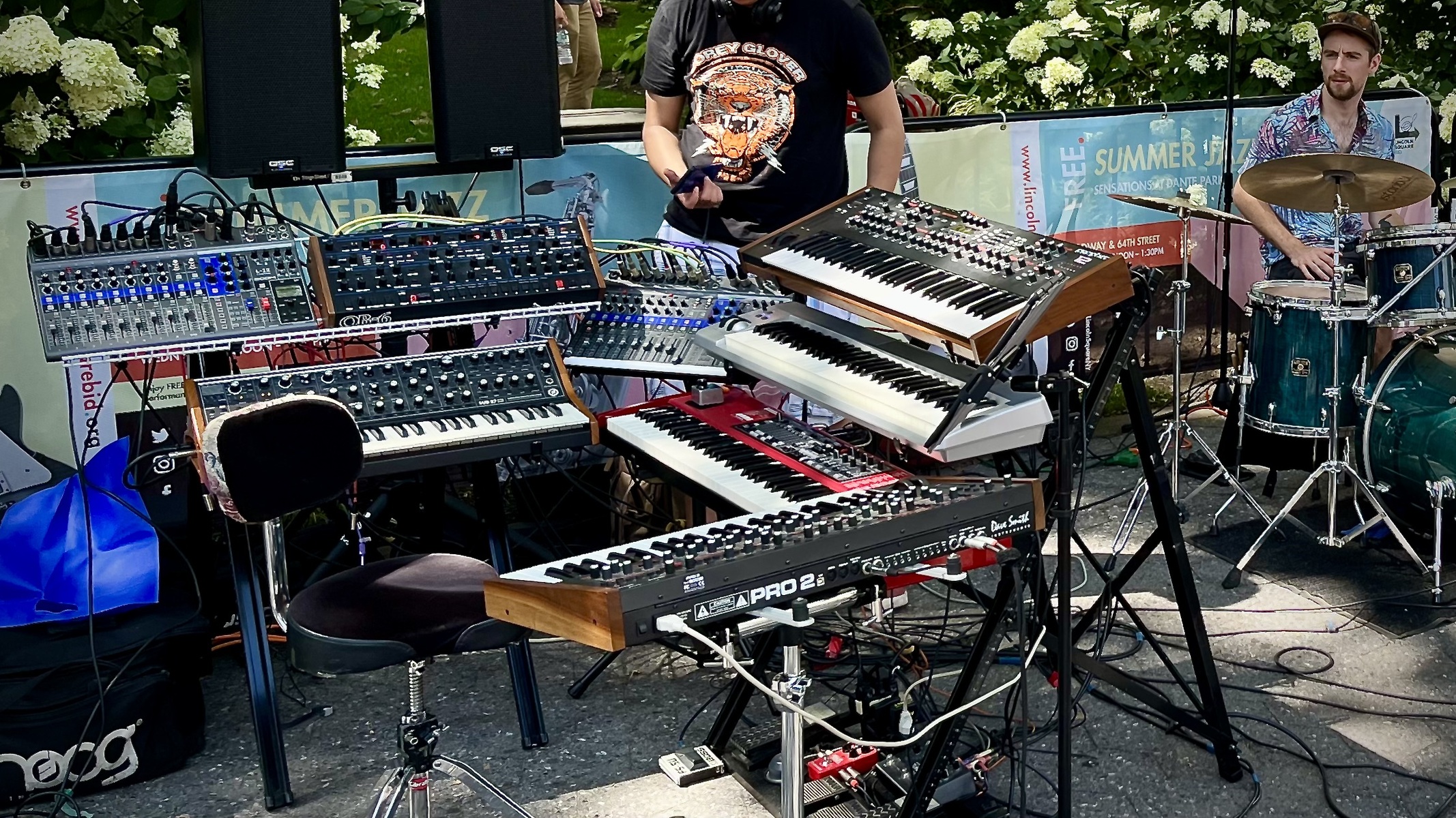 Live Rig by nailmusic featuring Nord Electro 4 SW73, Dave Smith Instruments Prophet 12, and Dave Smith Instruments Pro 2 and 7 more pieces of gear