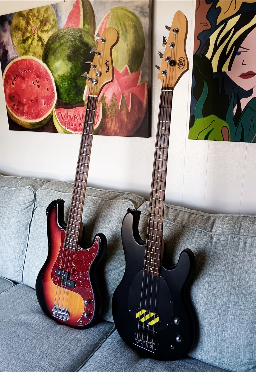 Music Gear Setup by memoryloop featuring Bently P-Bass and JB Player JBB-115