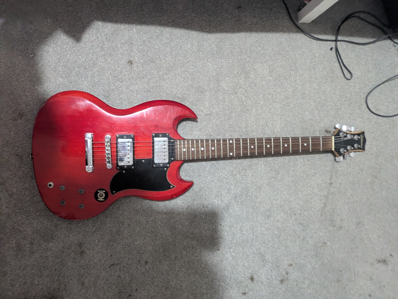 Music Gear Setup by isly featuring silvertone SG