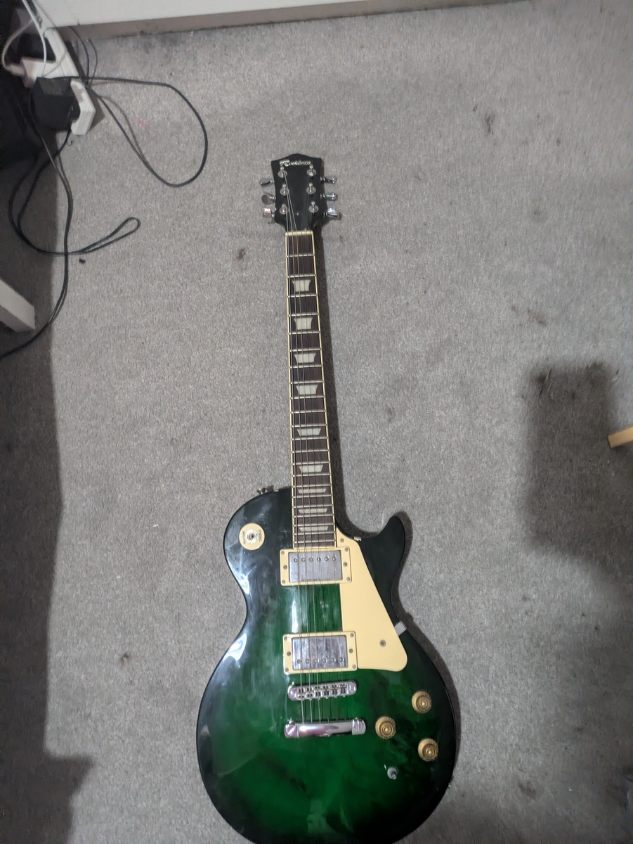 Music Gear Setup by isly featuring Rockburn "Les Paul" LP model