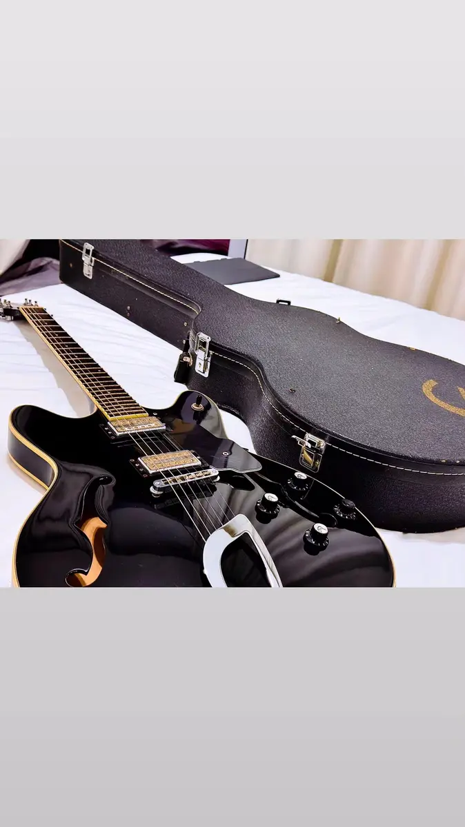 Music Gear Setup by haruhyeon featuring DeArmond Starfire Custom