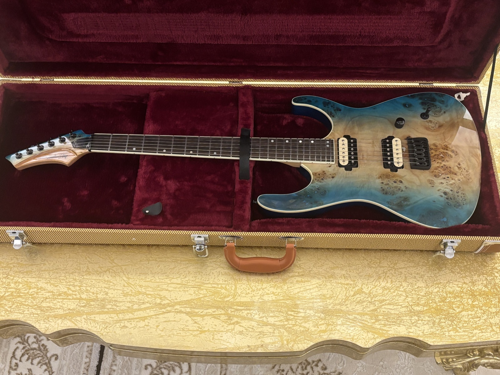 Music Gear Setup by haruhyeon featuring Leo Jaymz Monsoon Series Electric Guitar
