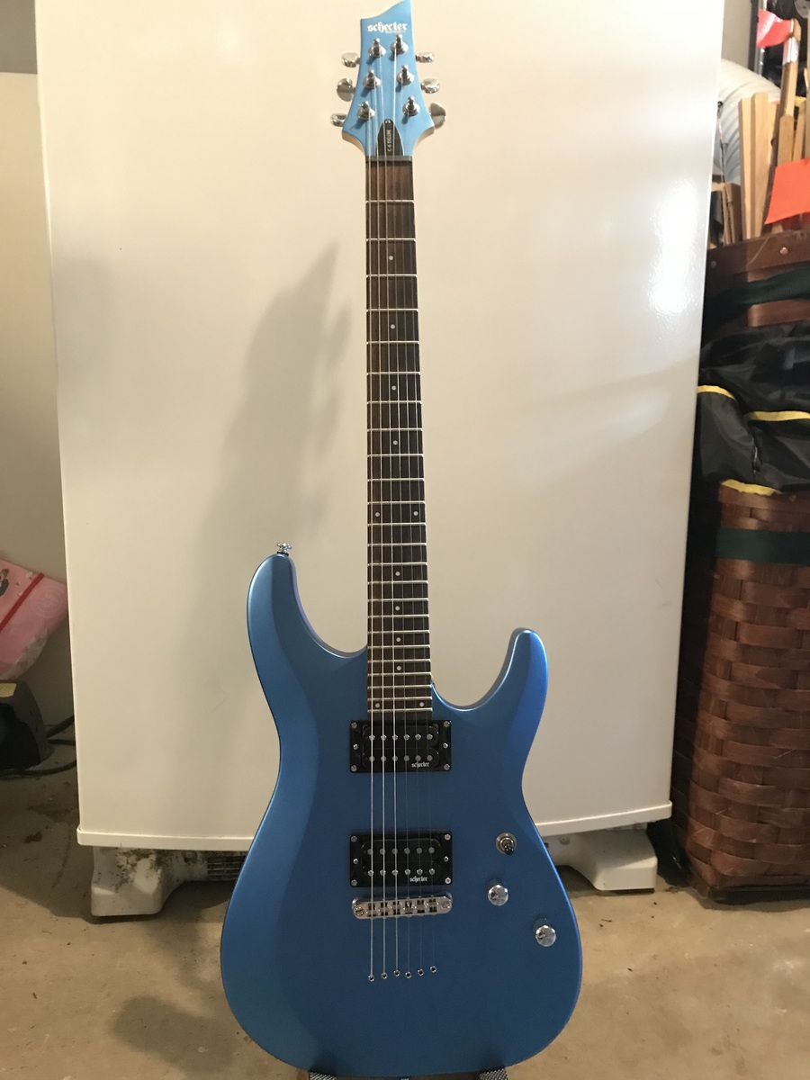 Music Gear Setup by cdubsguitar2312 featuring Schecter C-6 Deluxe