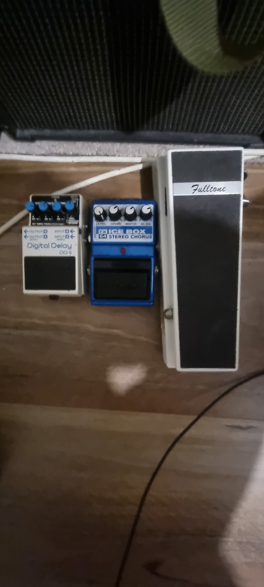 Pedalboard by fd3s_enjoyer featuring Boss DD-6 Digital Delay, DOD FX64 Ice Box Stereo Chorus, and Fulltone Clyde Deluxe (Limited Edition)