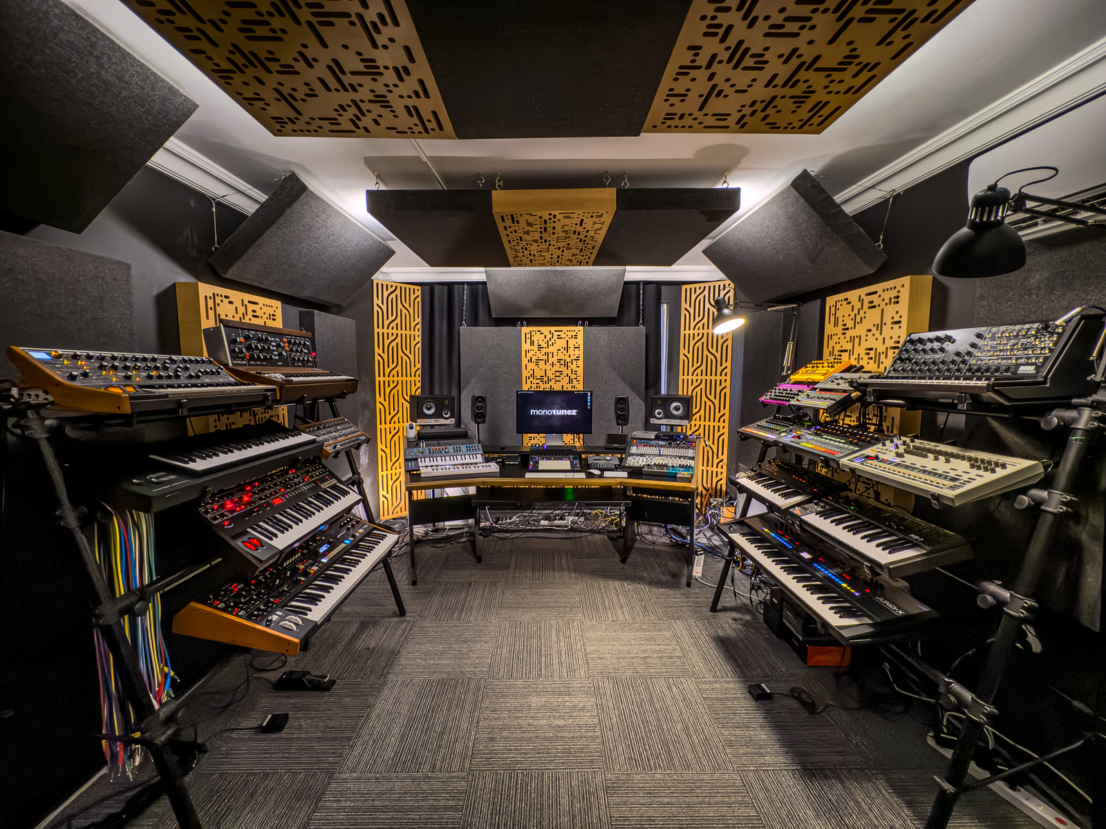 Electronic Studio Setup by namikayapinar featuring Ableton Push 3 Controller, Moog Muse, and Moog Minimoog Model D and 46 more pieces of gear
