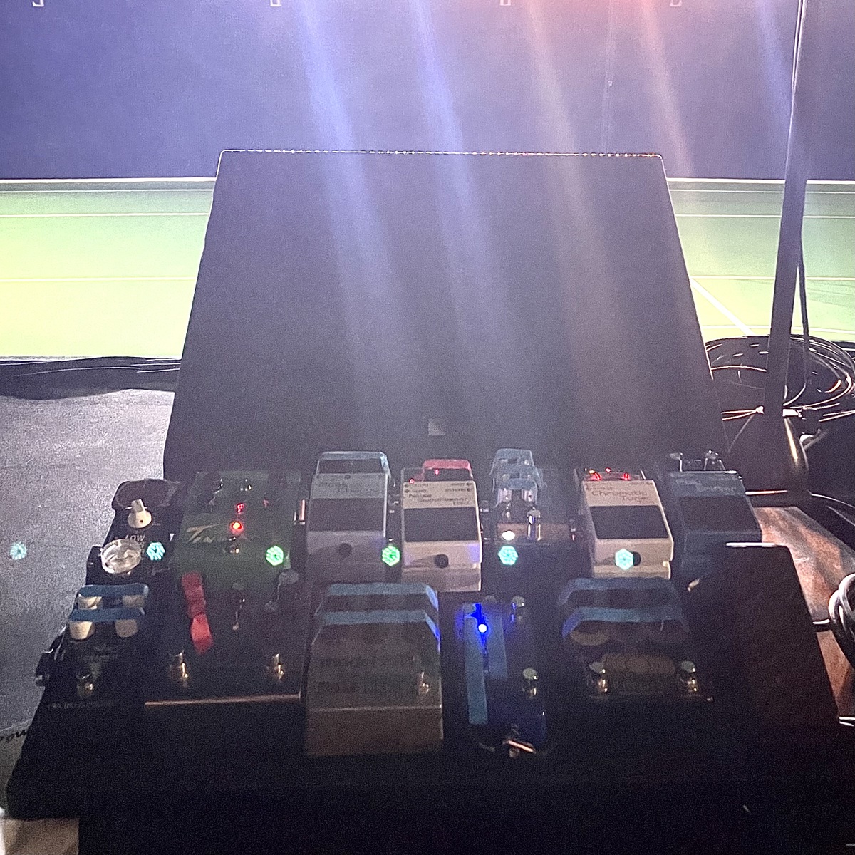 Pedalboard by thebeatles featuring Boss XS-1 Poly Shifter Pitch-shift Pedal, Boss TU-3 Chromatic Tuner, and Empress Bass Compressor and 11 more pieces of gear