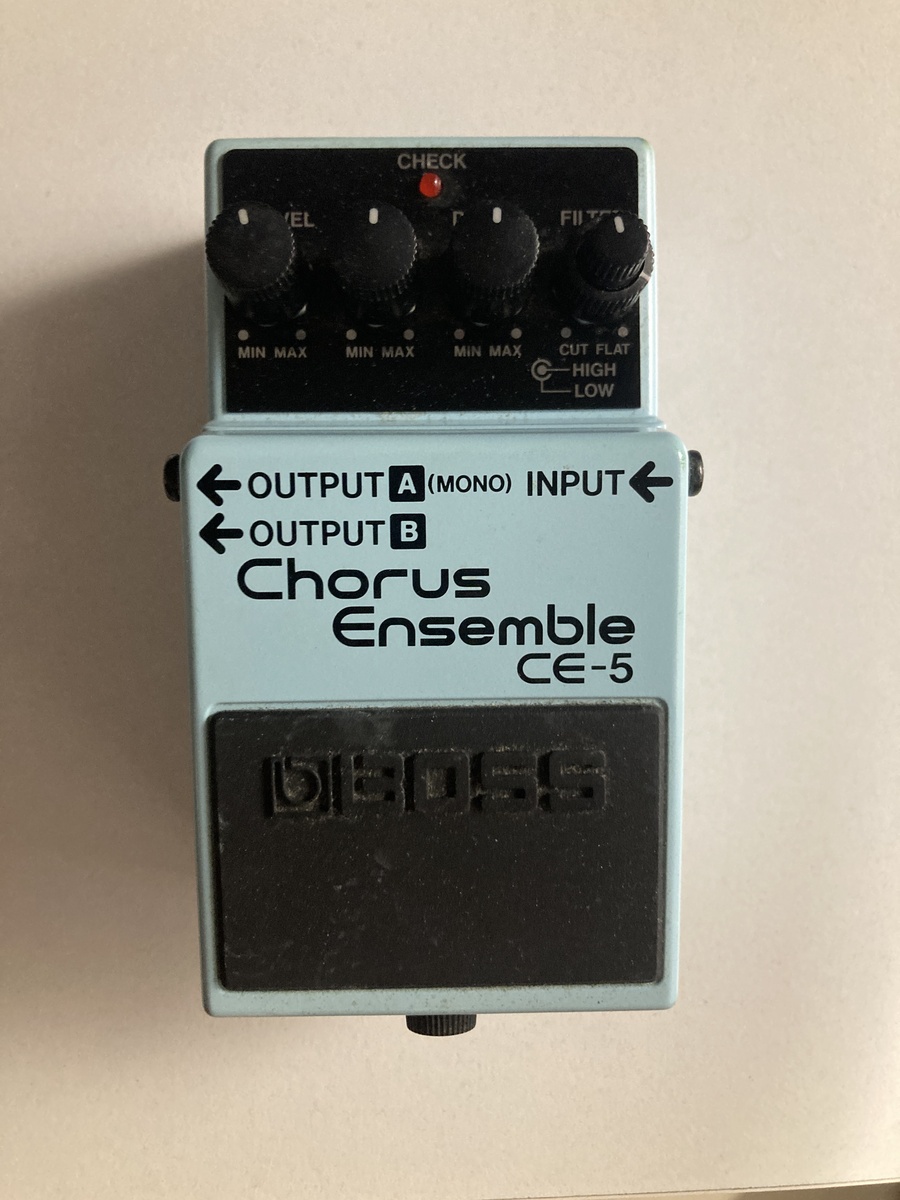 Metal Pedalboard by alecani featuring Boss CE-5 Chorus Ensemble
