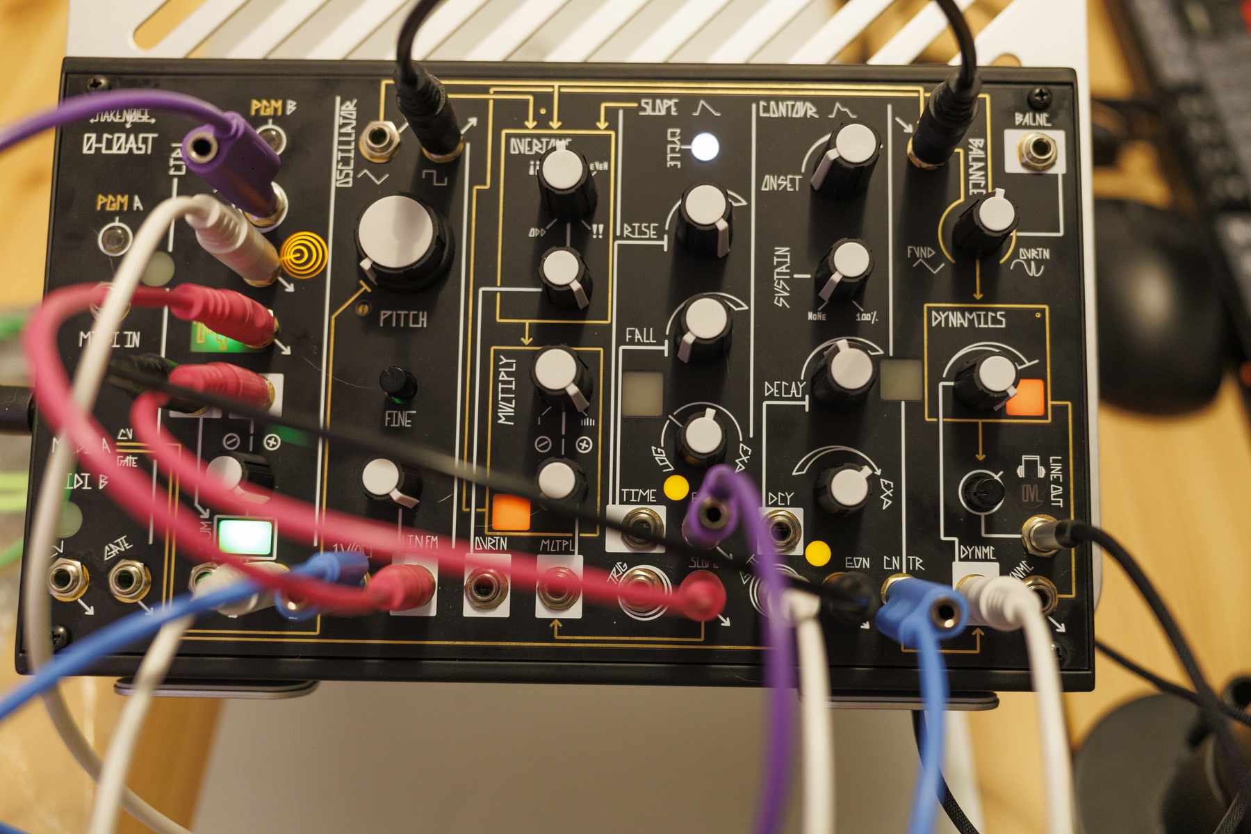 Electronic Synth Setup by nocturn_of_void featuring Make Noise 0-Coast