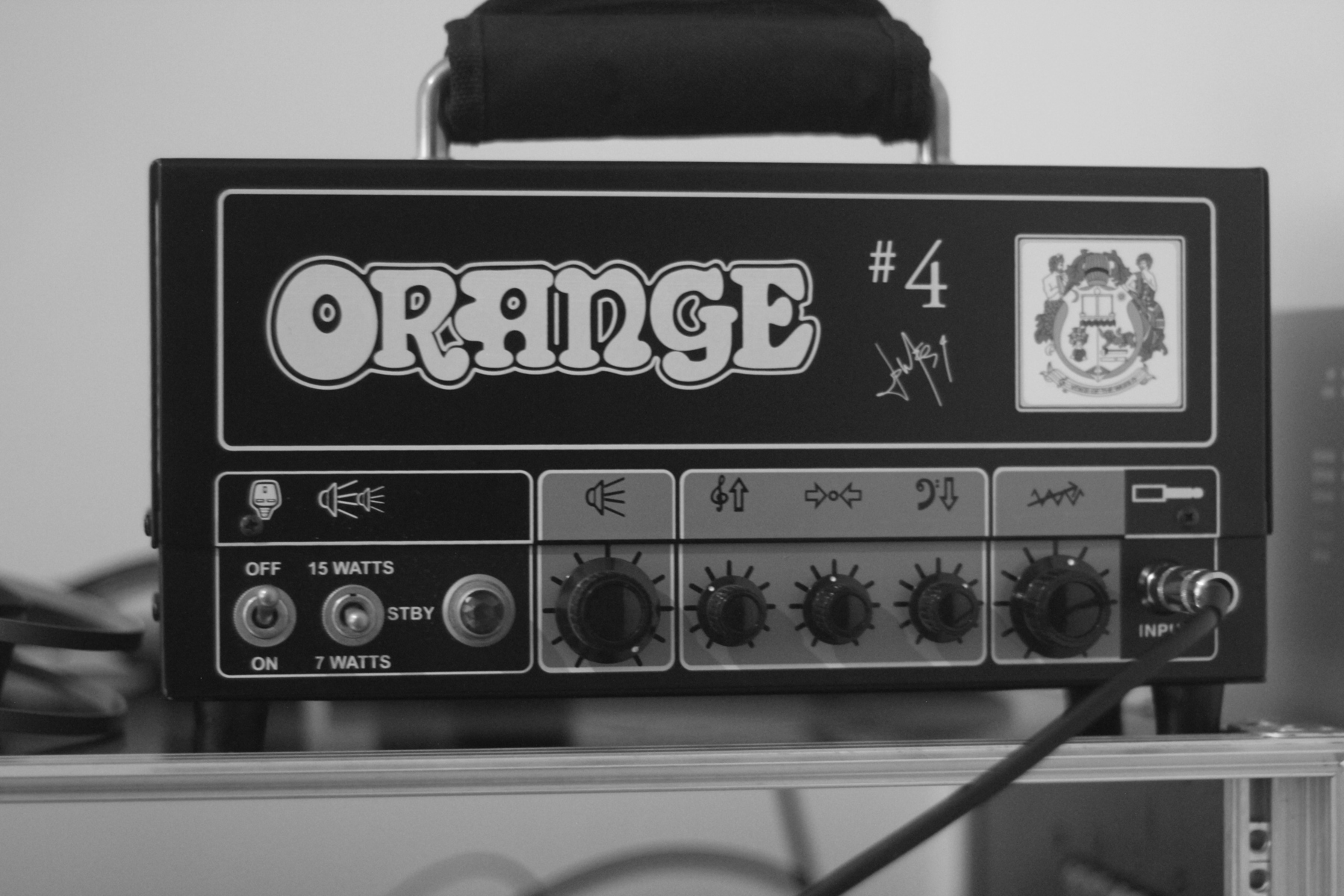 Metal Amp Rig by yusufgurfidan featuring Orange Amplifiers Tiny Terror Jim Root #4 Signature 15W Tube Guitar Amp Head