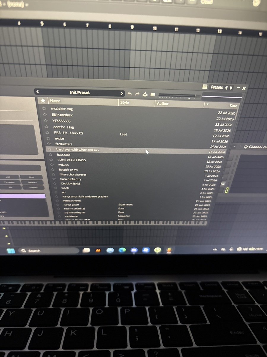 Electronic Synth Setup by uroukalis featuring Vital Audio Vital