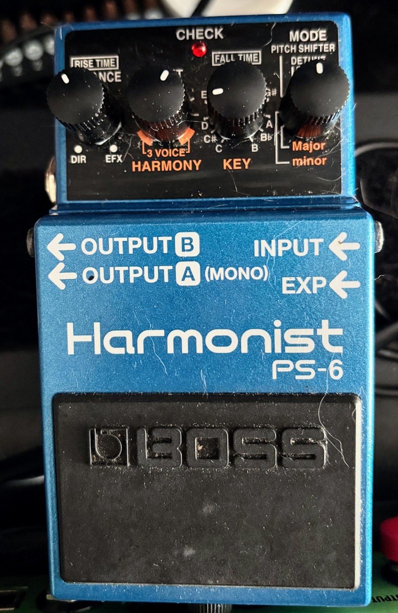 Pedalboard by ed_lofish featuring Boss PS-6 Harmonist