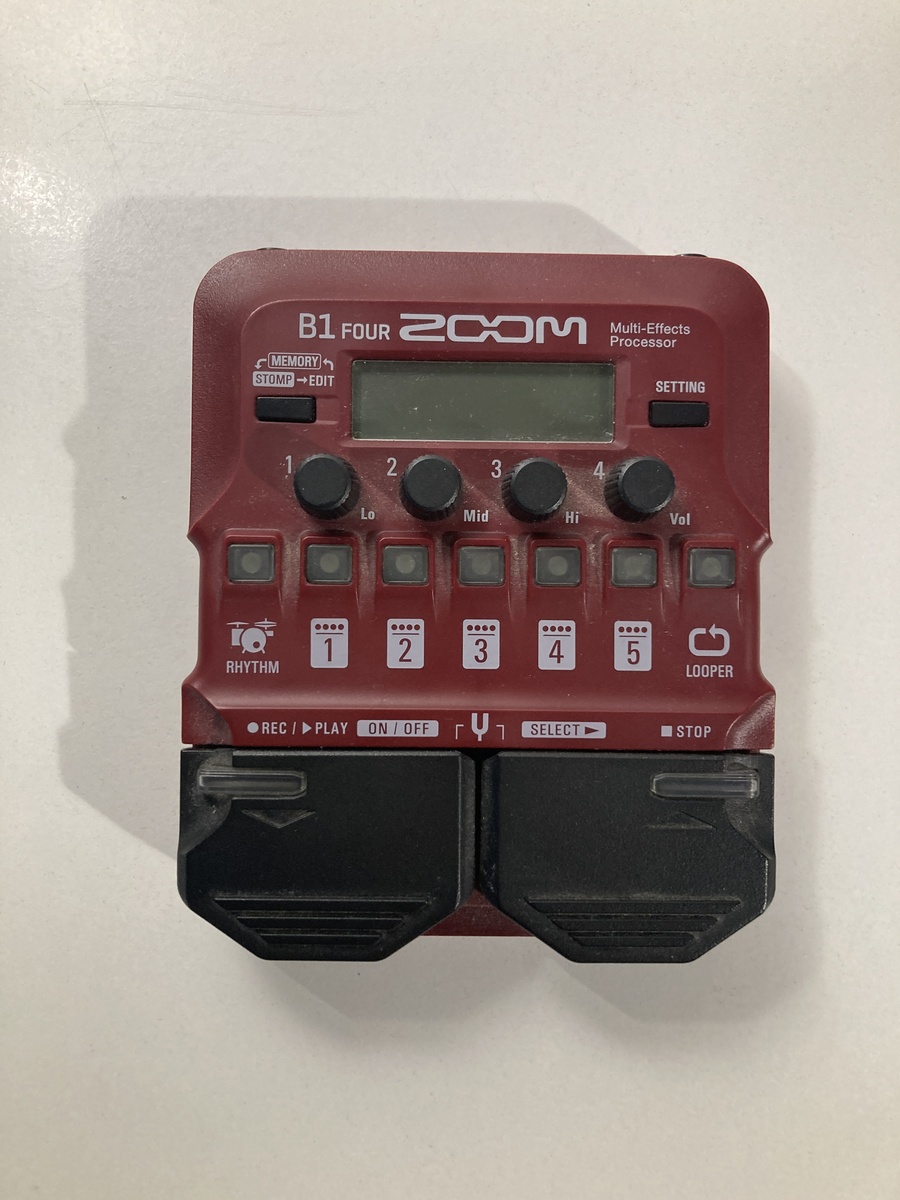 Pedalboard by alecani featuring Zoom B1 Four