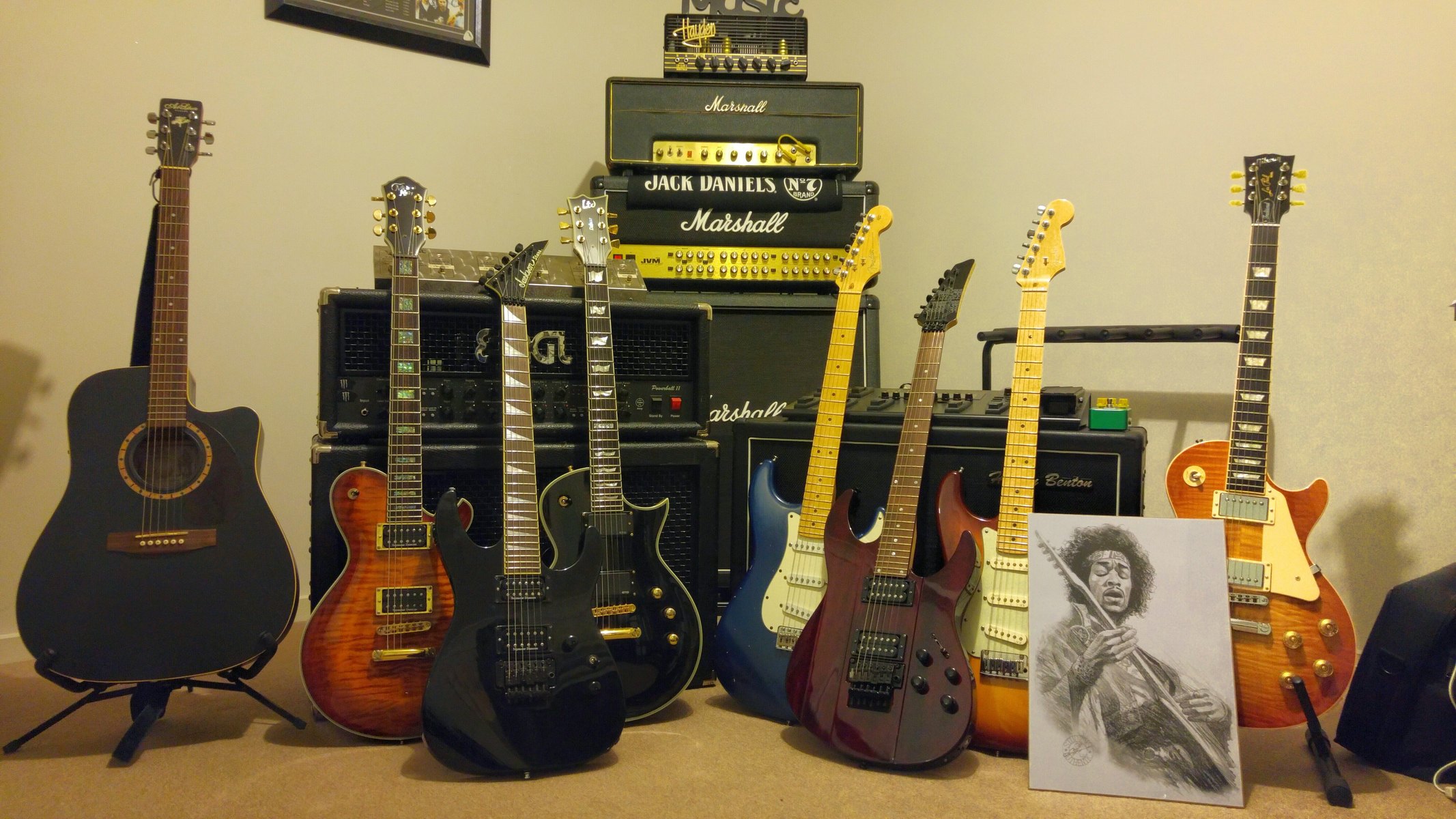 rhyalex's music gear photo