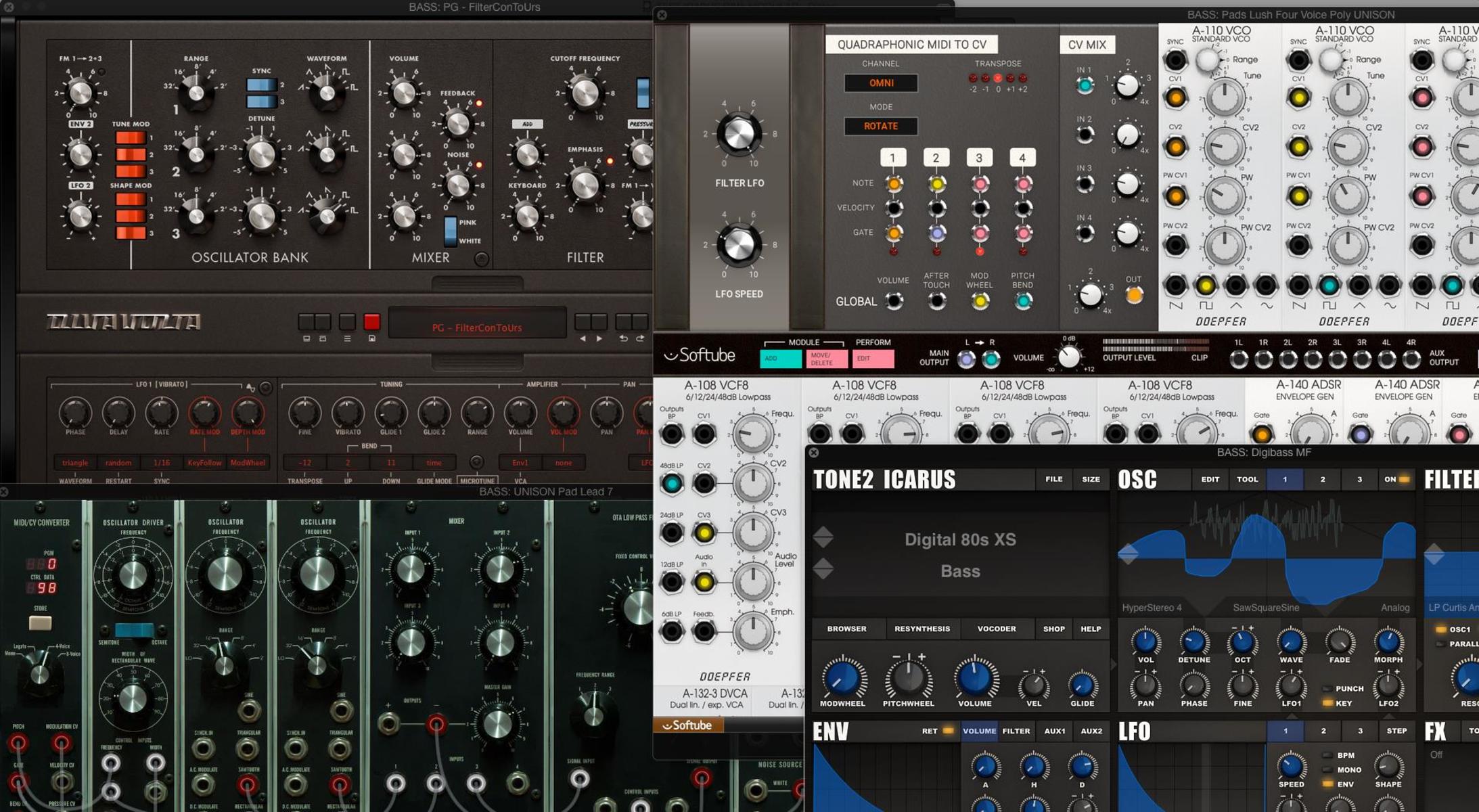 unison's music gear photo