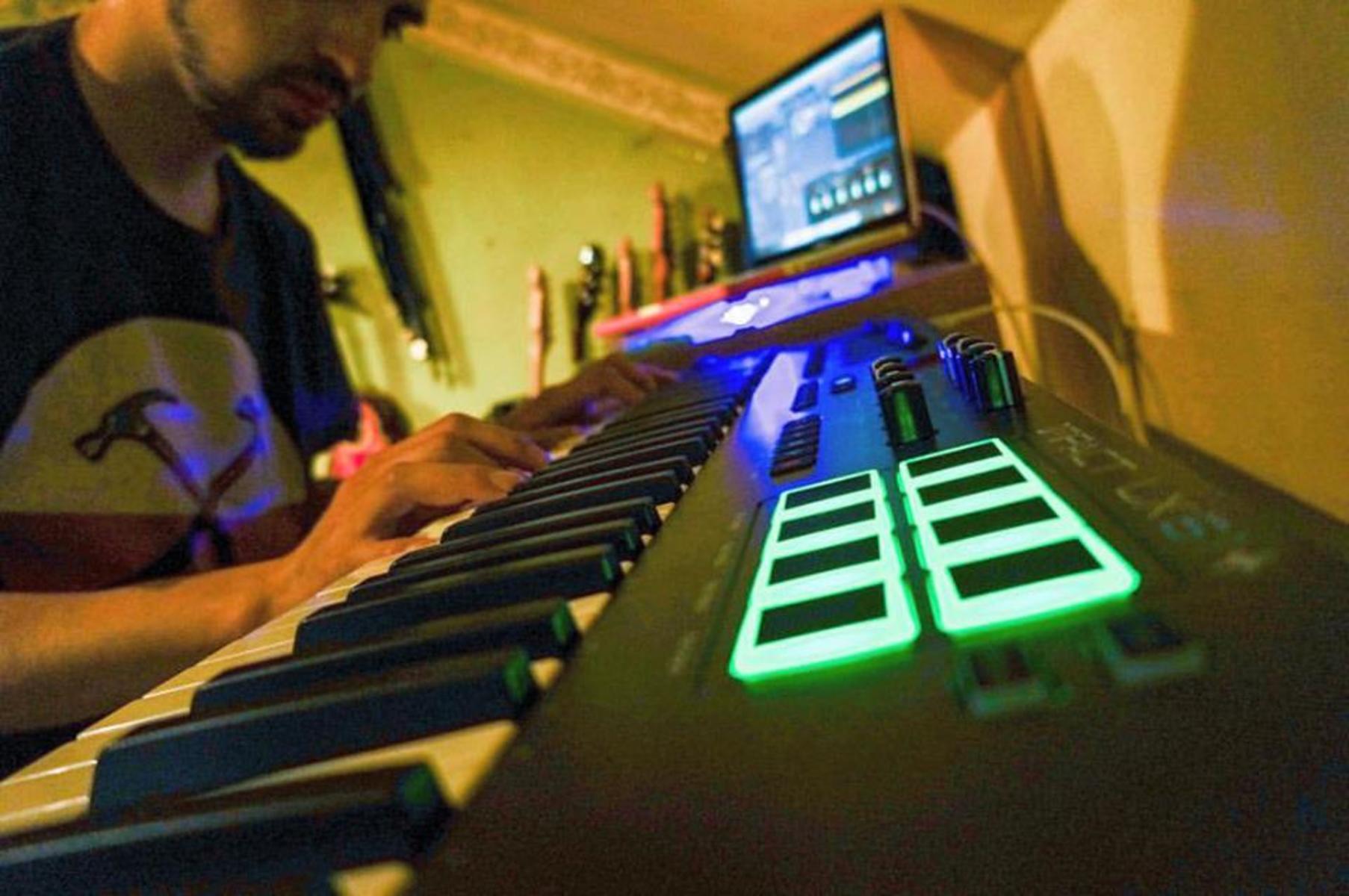 Music Gear Setup by krissangerman featuring Nektar Impact LX61