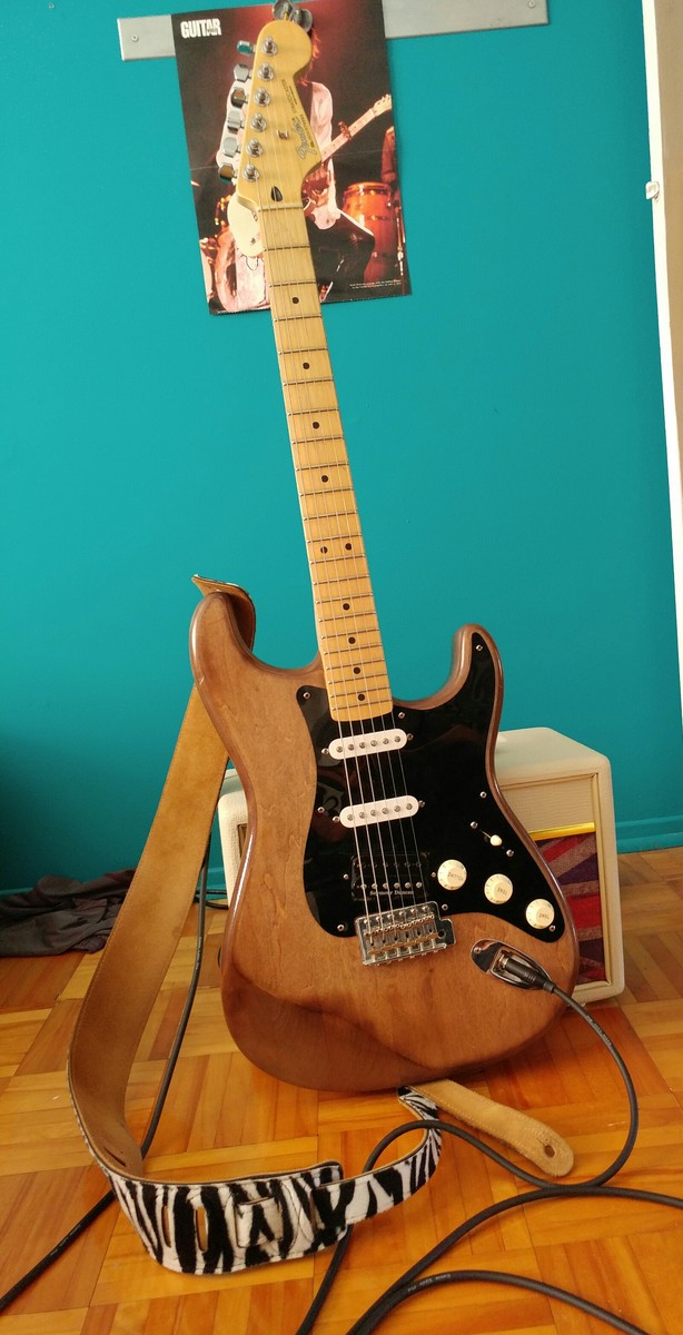 Music Gear Setup by clearwater34 featuring Vox Pathfinder 10 Union Jack, Seymour Duncan Sceamin' Demon, and Fender Standard Stratocaster HSS