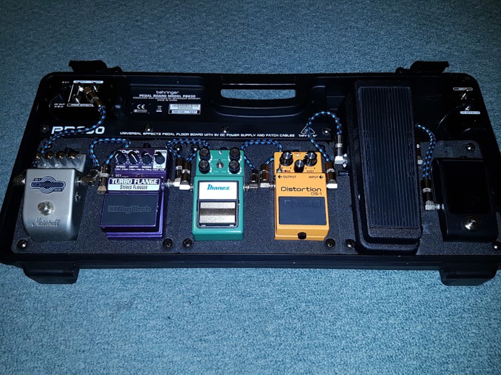 Music Gear Setup by ichimiike featuring Boss DS-1 Distortion, Ibanez TS9DX Turbo Tube Screamer, and Dunlop Cry Baby 95Q Wah Pedal and 3 more pieces of gear