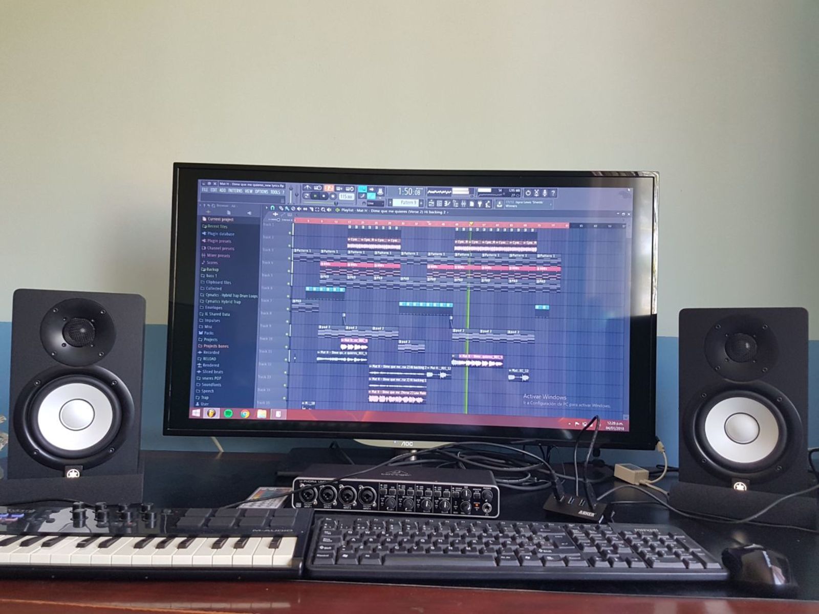 mvvm's music gear photo
