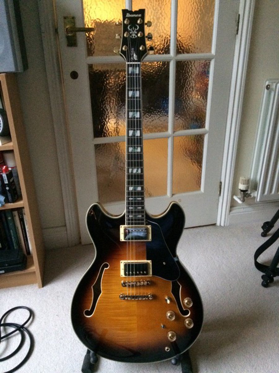 Music Gear Setup by eoin_jennings featuring Ibanez Jsm10 John Scofield Signature Semi-Hollowbody Electric Guitar