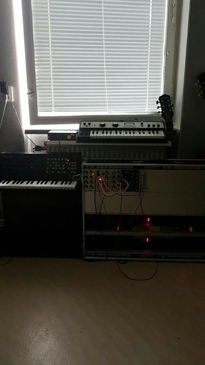 Electronic Synth Setup by tommi_larsson featuring Doepfer A-100 PMS12 Monster Case, Doepfer A-110 Standard VCO, and Korg MS-20 Mini and 1 more piece of gear