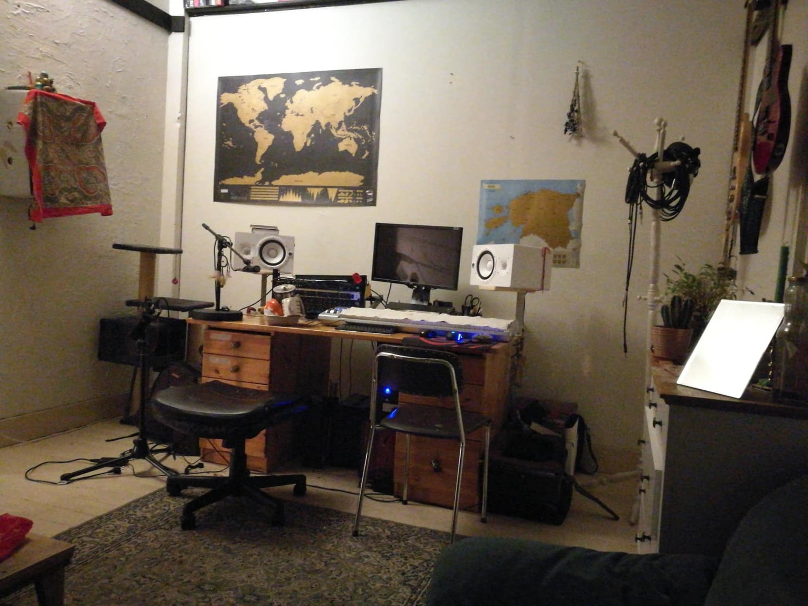 Music Gear Setup by kert_mottus featuring Yamaha HS7 Powered Studio Monitor White