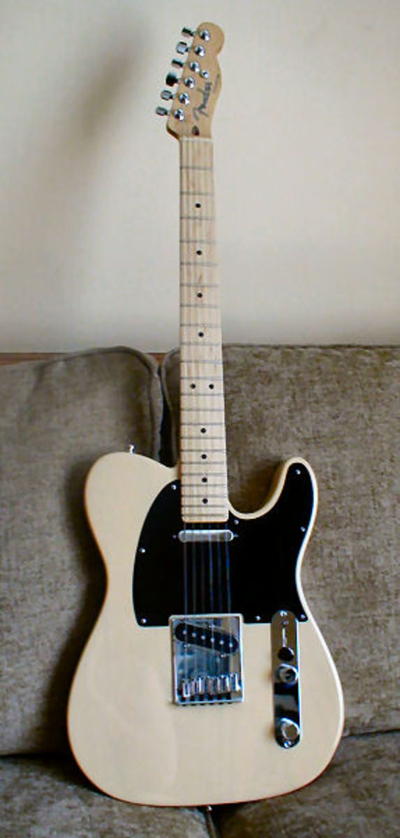 Music Gear Setup by neilltupman featuring Fender American Ash Telecaster Electric Guitar