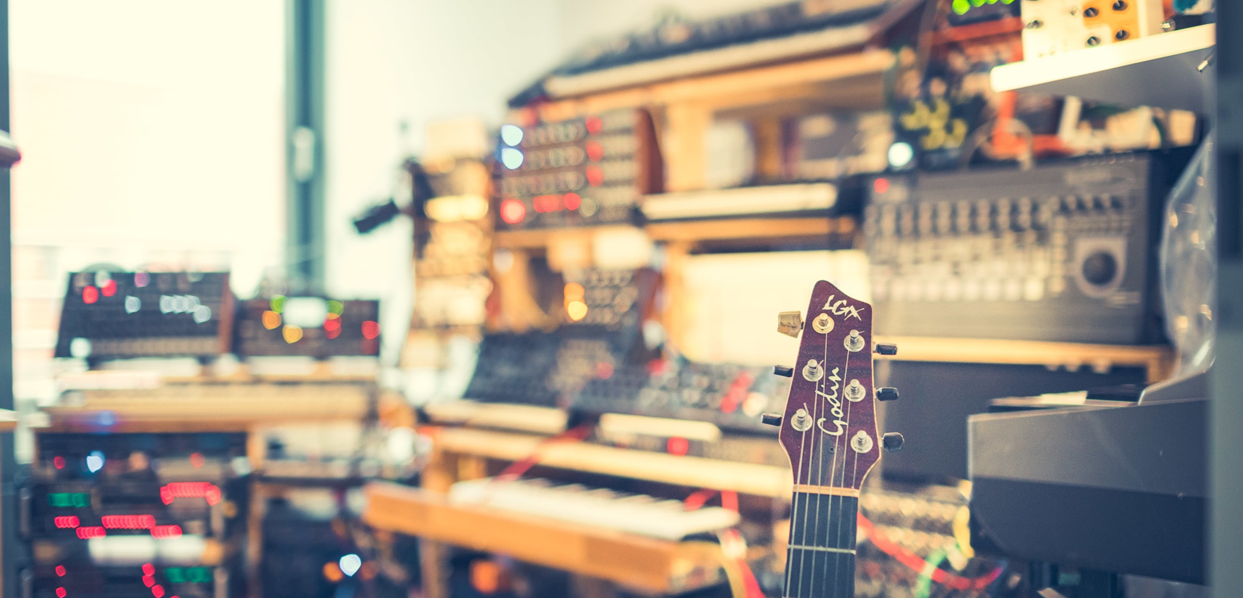 Music Gear Setup by volcarock featuring Godin LGX-SA