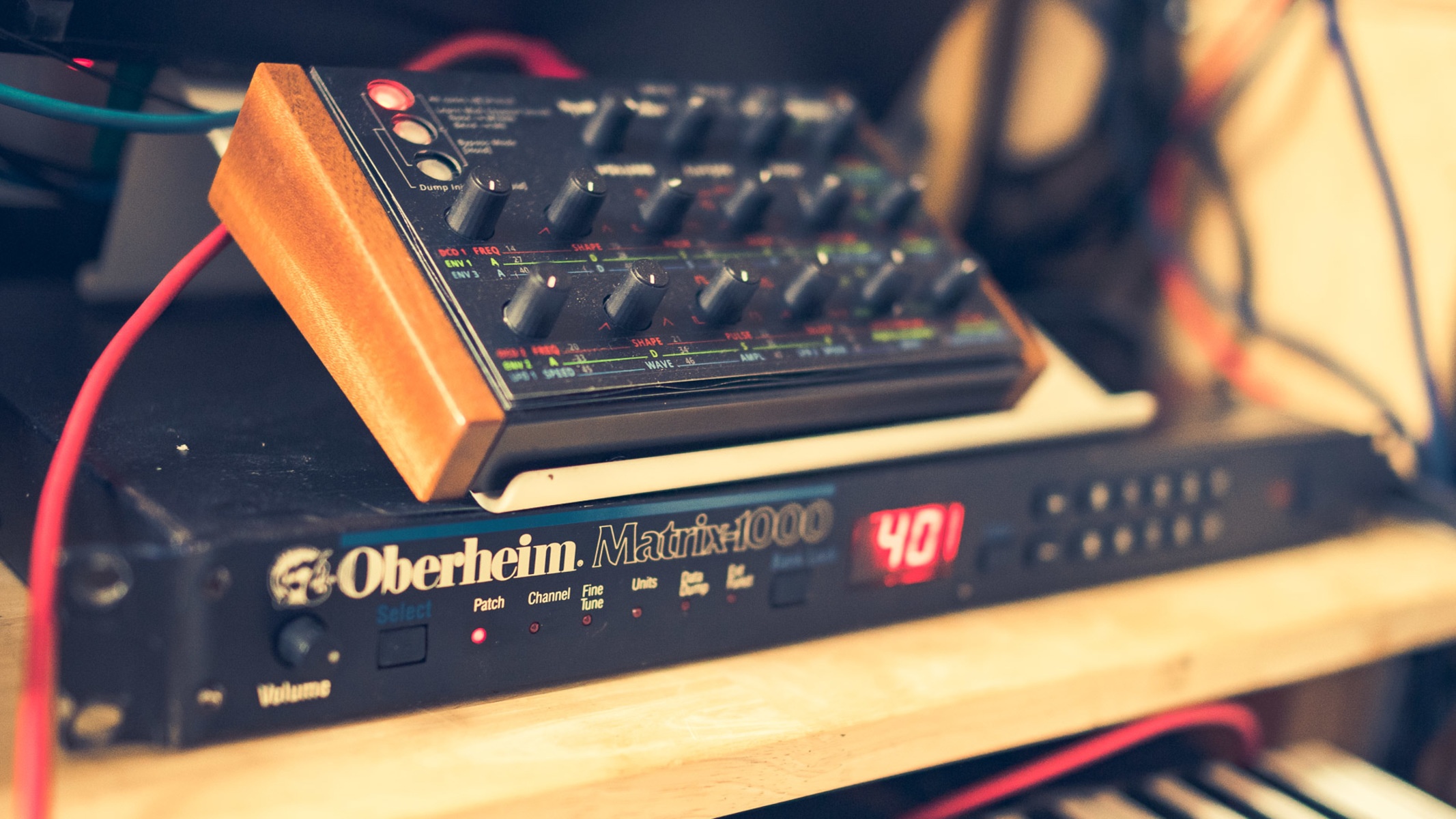 Music Gear Setup by volcarock featuring Oberheim Matrix 1000