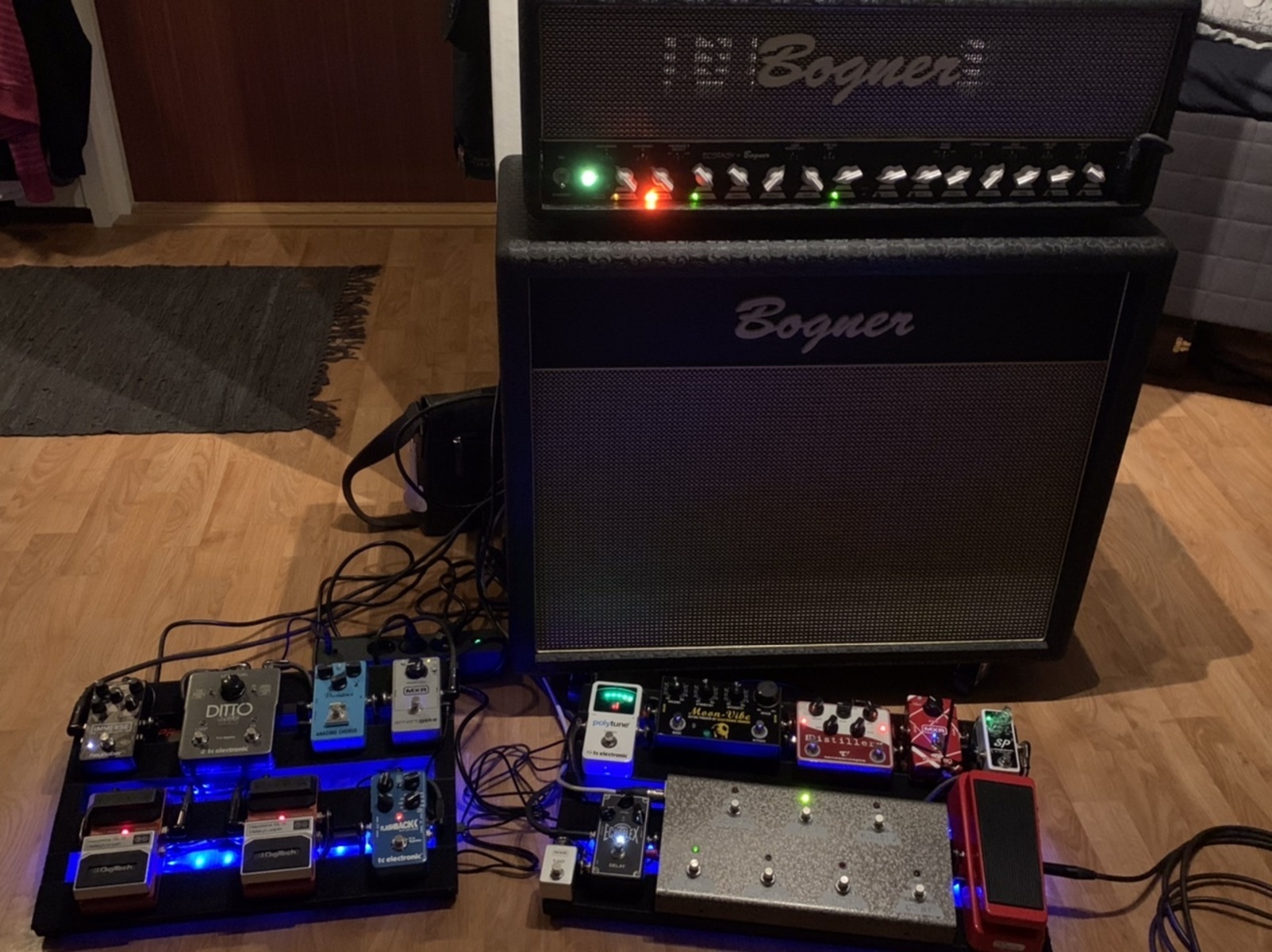 Metal Music Gear Setup by pierre_werner featuring Bogner Ecstasy 101B Amp Head