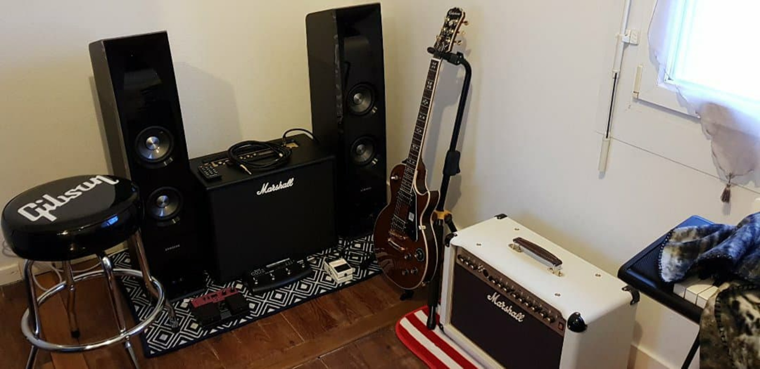 Boss Amp Rig by lemoulnierg featuring Boss RC-30 Loop Station and Marshall AS50DC
