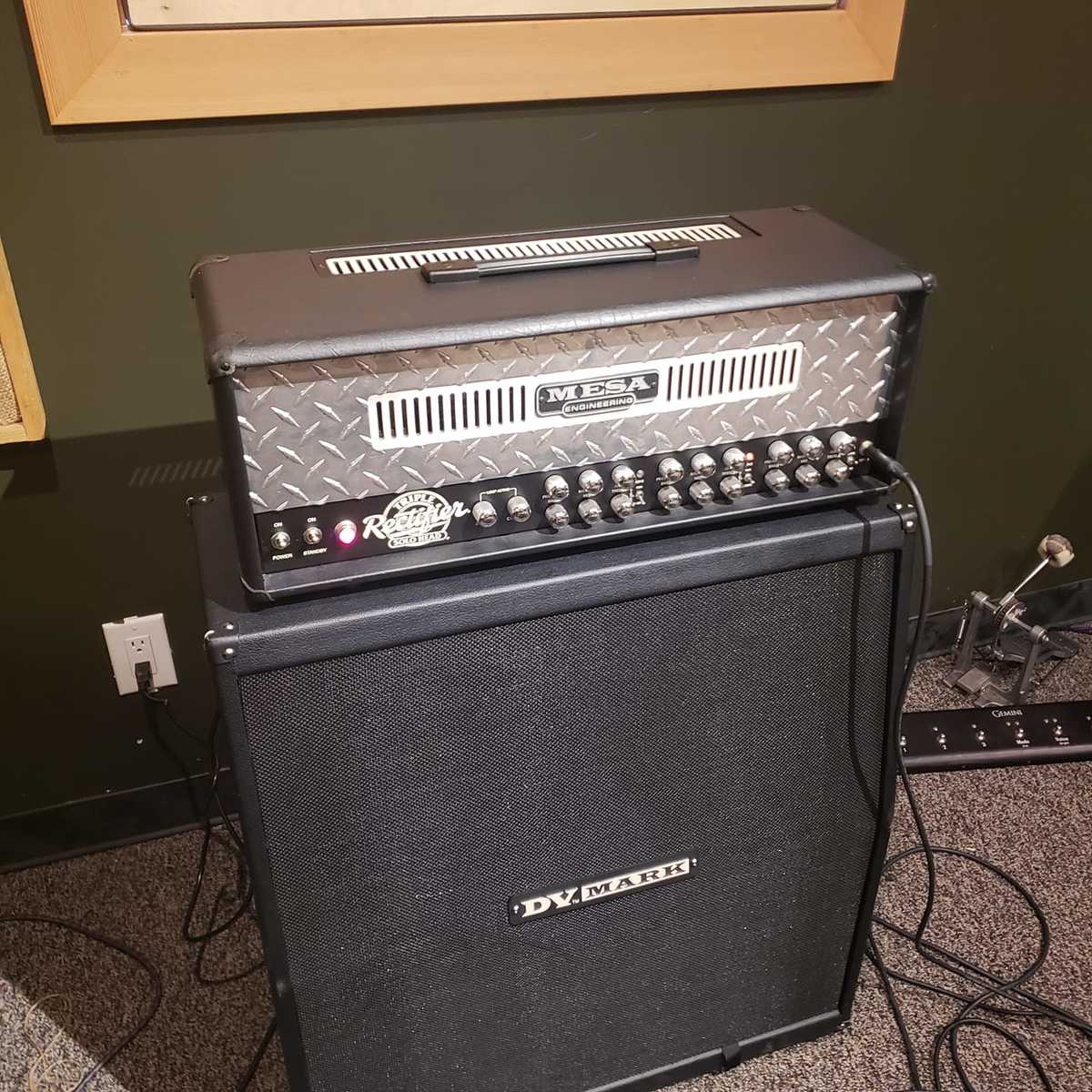 Metal Music Gear Setup by nicholas_spevak featuring Mesa/Boogie Triple Rectifier 150W Solo Head (Multi-Watt) and DV Mark DV Neoclassic 4x12 Guitar Speaker Cabinet