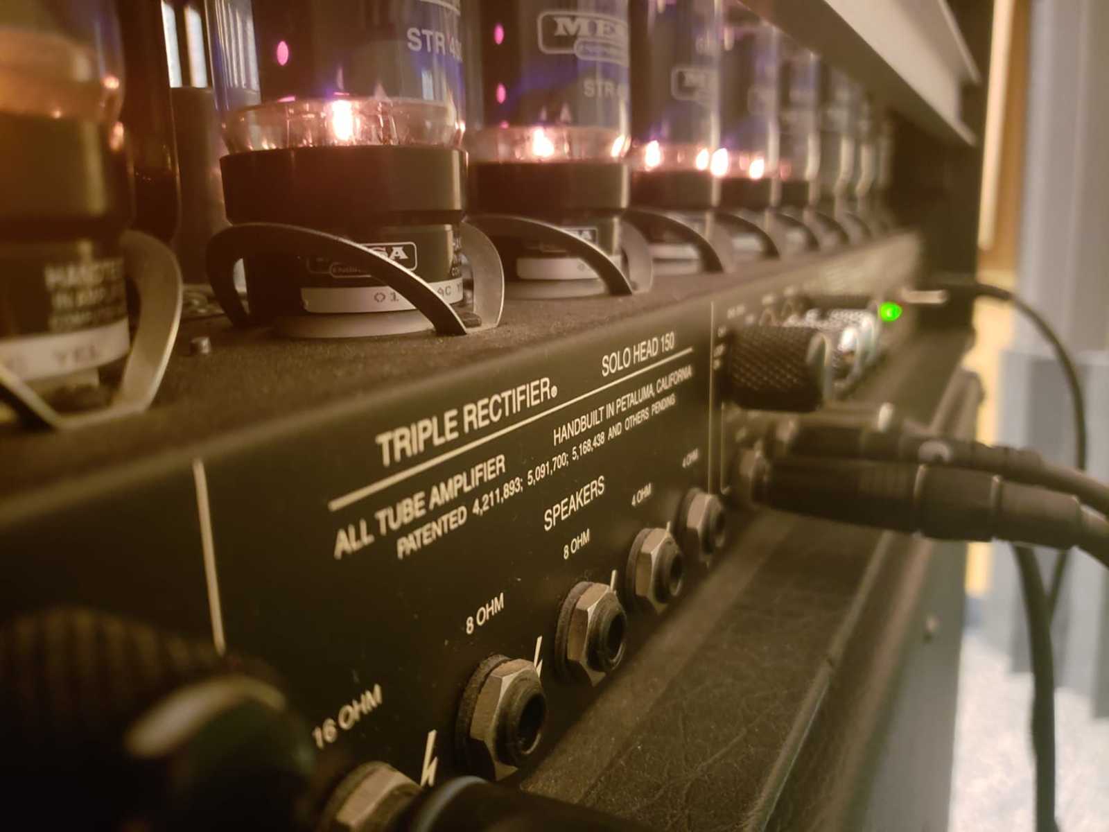 Metal Music Gear Setup by nicholas_spevak featuring Mesa/Boogie Triple Rectifier 150W Solo Head (Multi-Watt)