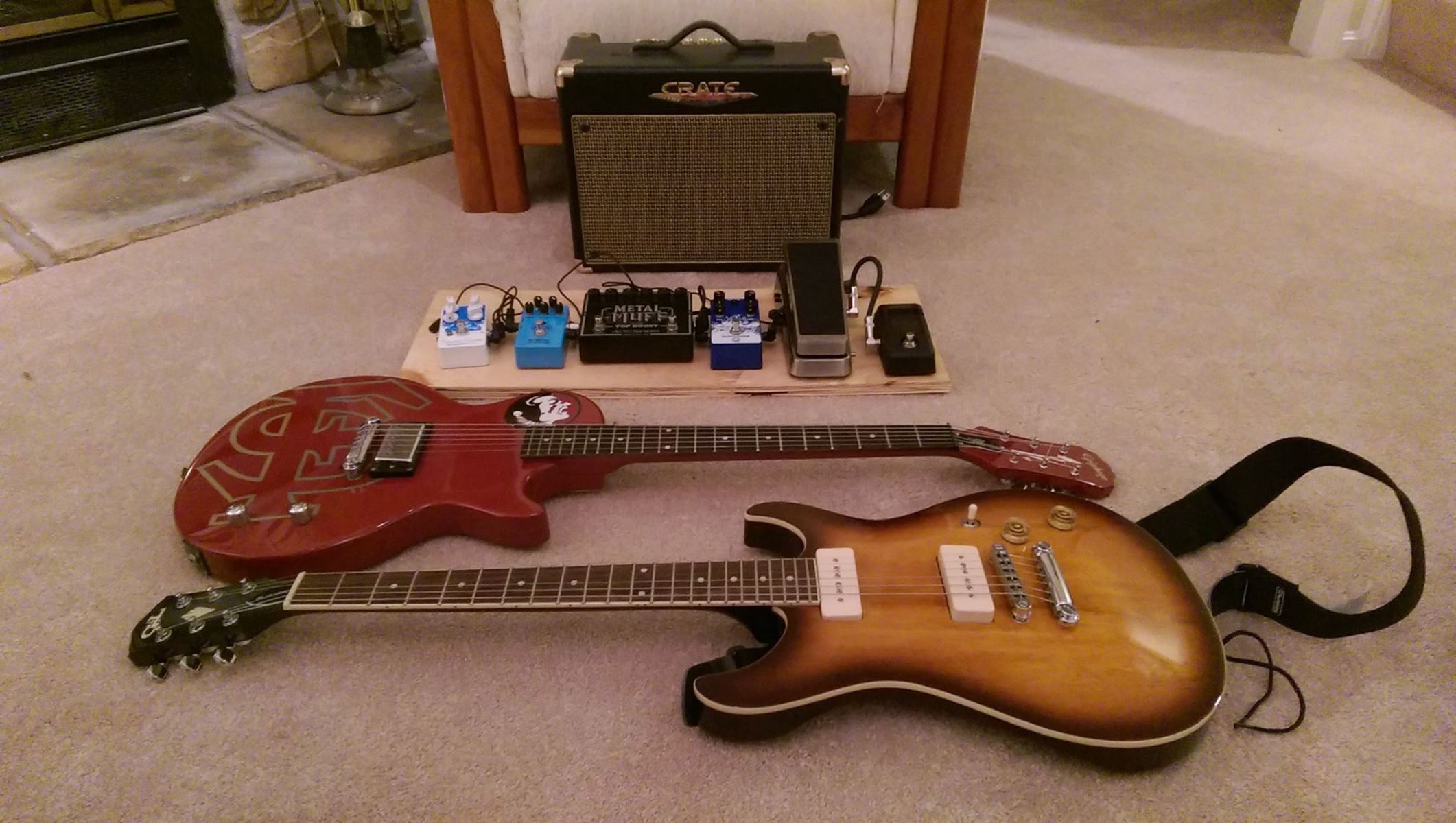 Metal Music Gear Setup by joelhansen featuring Dunlop 535Q Cry Baby Multi-Wah, MXR M234 Analog Chorus, and EarthQuaker Devices Dispatch Master and 5 more pieces of gear