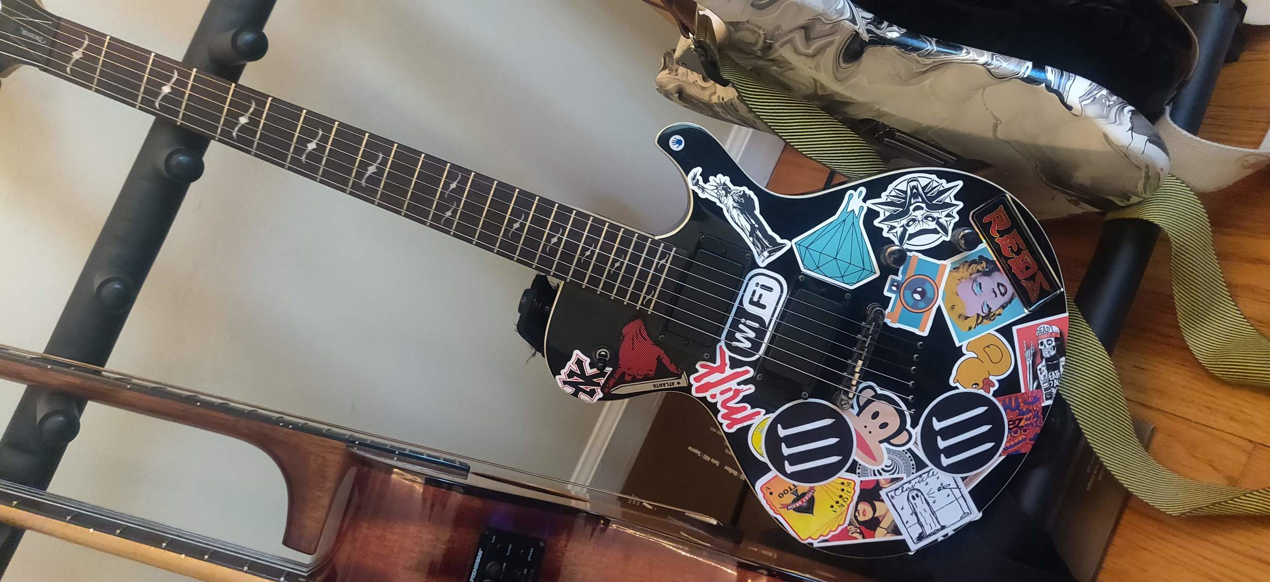 Music Gear Setup by liam_konig featuring Dean Deceiver Guitar