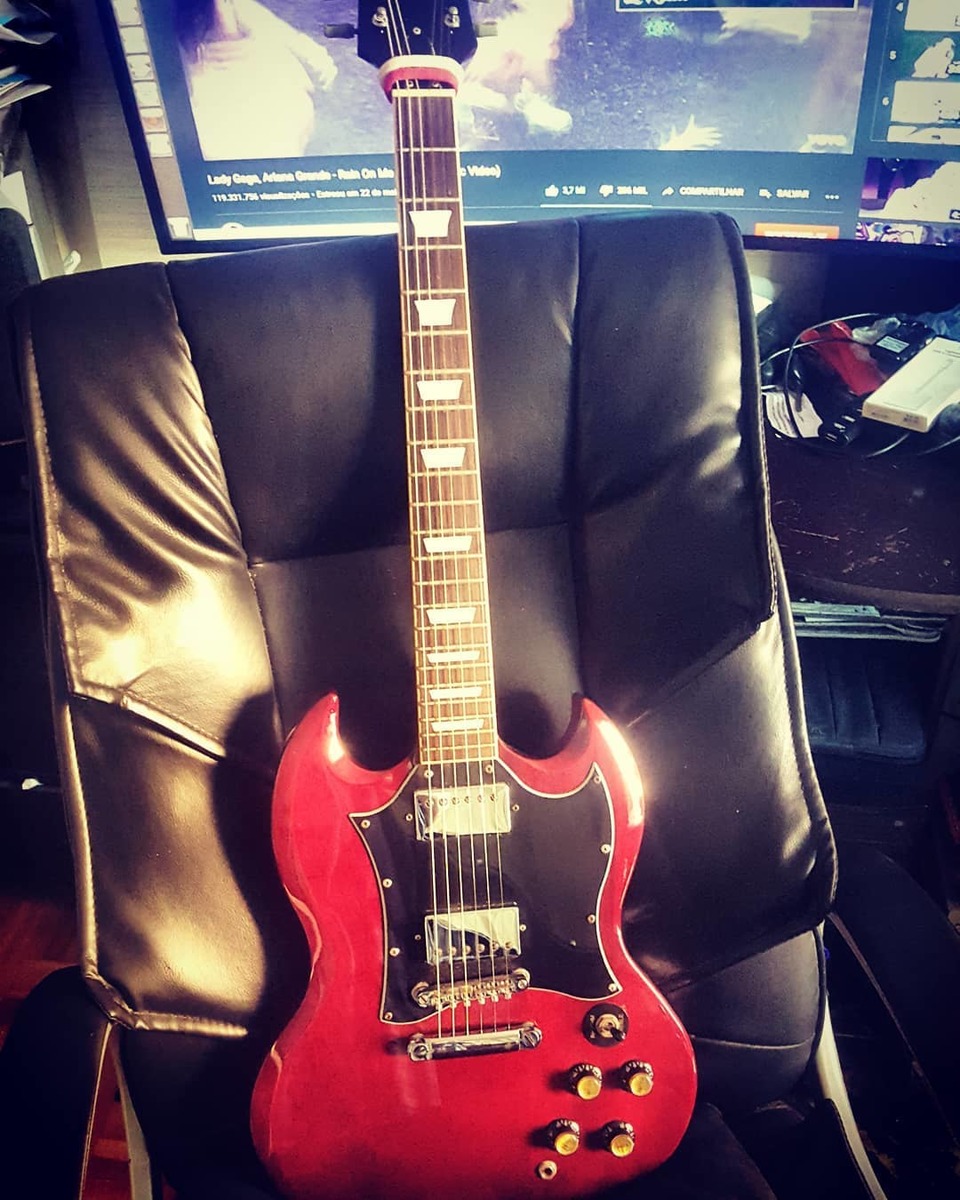 Music Gear Setup by voluminum featuring SX Guitars SSGSTD SG